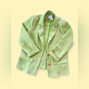 LUSH | Women’s Green Blazer